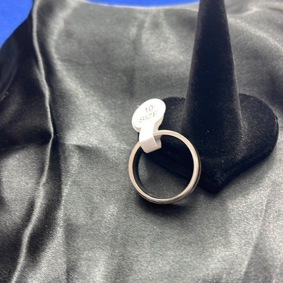 Men Wedding Band Ring Line Groove Style Design sizes 7 to 13 Stainless Steel - Picture 4 of 9